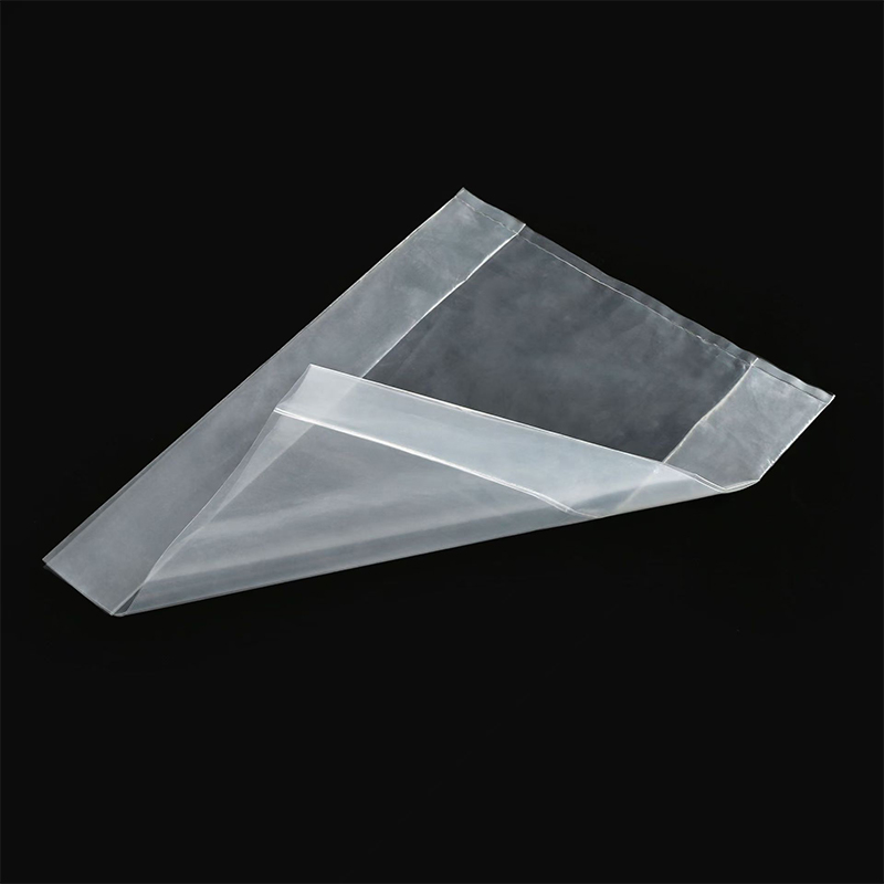Transparent Folded Sides PE Bag Transparent Folded Sides PE Bag