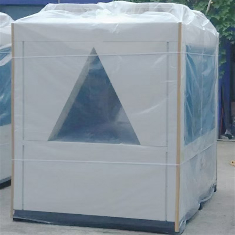 Transparent Square Bottom Plastic Bag