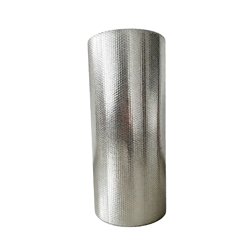 Silver aluminized film bubble film roll