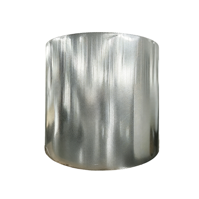 Silver aluminized film bubble film roll